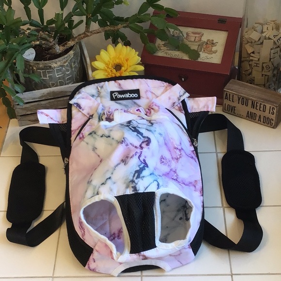 ‘Pawaboo’ Front or Back Pet Carrier Backpack (#7) - Picture 1 of 9